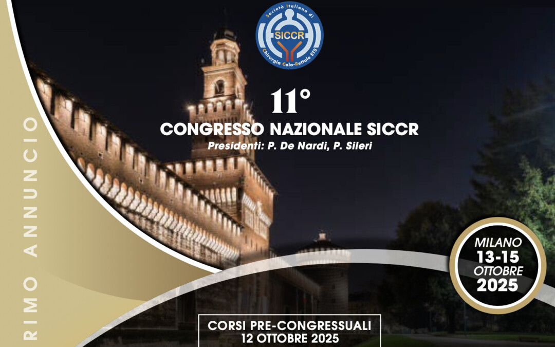 11° CONGRESSO SICCR 2025 / 13–15 Ottobre 2025 / Milano